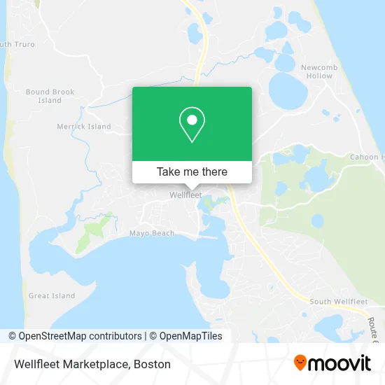 Wellfleet Marketplace map
