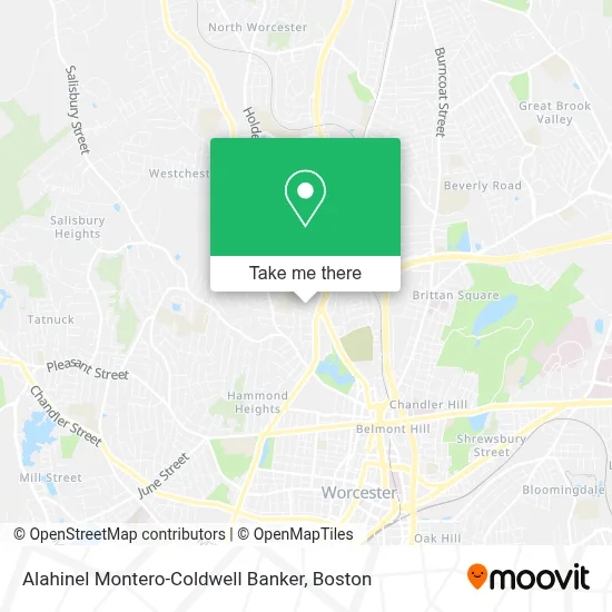 Alahinel Montero-Coldwell Banker map
