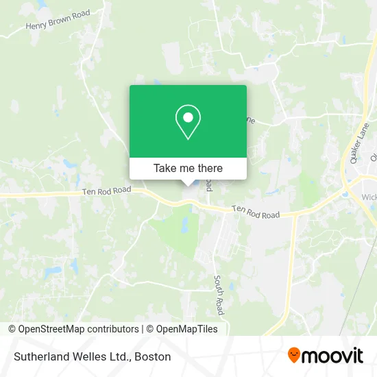Sutherland Welles Ltd. map