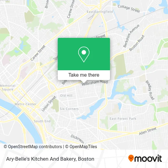 Ary-Belle's Kitchen And Bakery map
