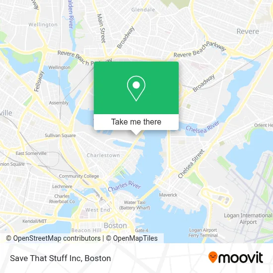 Save That Stuff Inc map