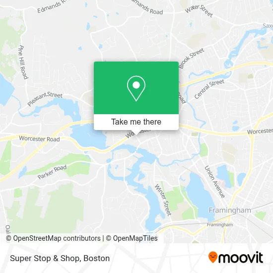 Super Stop & Shop map