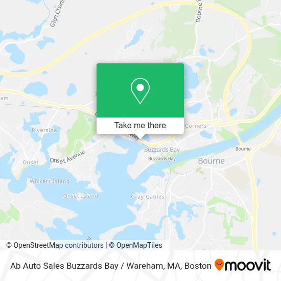 Ab Auto Sales Buzzards Bay / Wareham, MA map