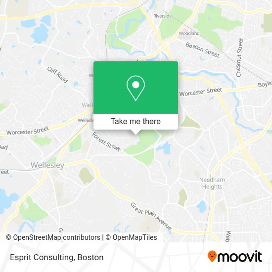 Esprit Consulting map