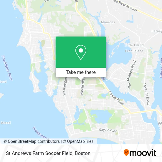 St Andrews Farm Soccer Field map