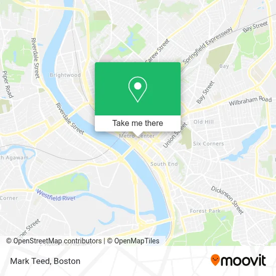 Mark Teed map