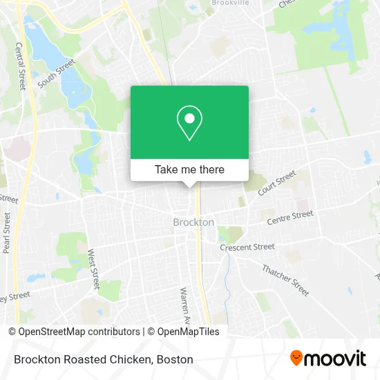 Brockton Roasted Chicken map