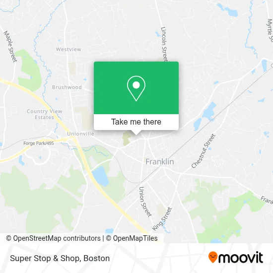 Super Stop & Shop map