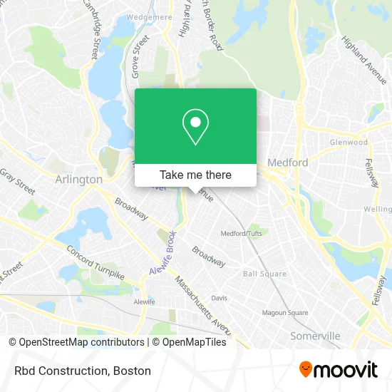 Rbd Construction map
