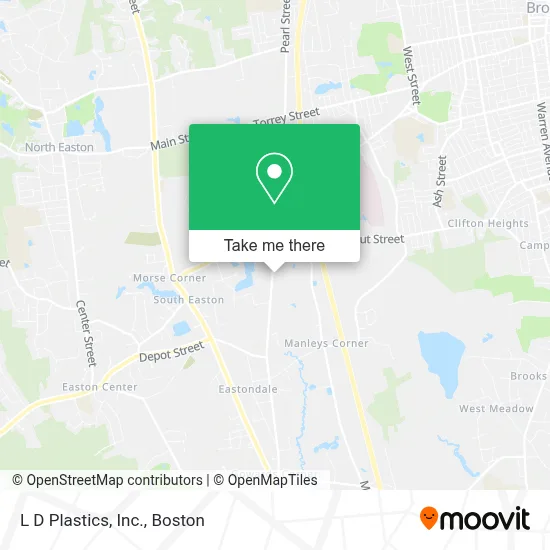 L D Plastics, Inc. map