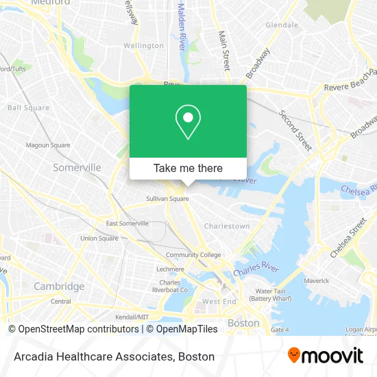Arcadia Healthcare Associates map