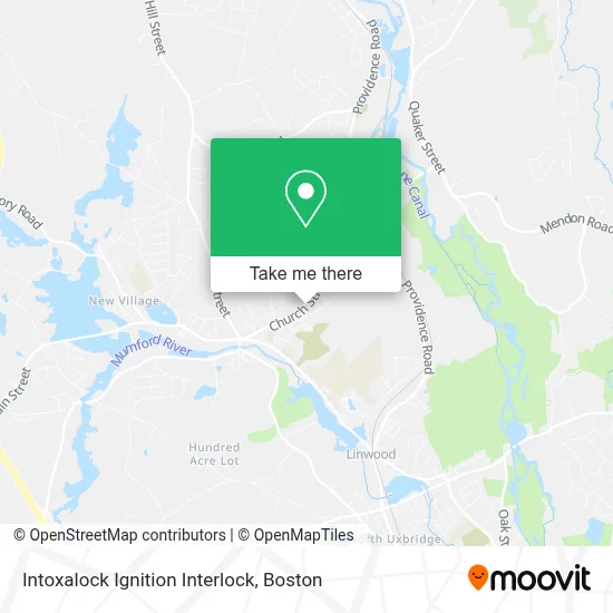 Intoxalock Ignition Interlock map