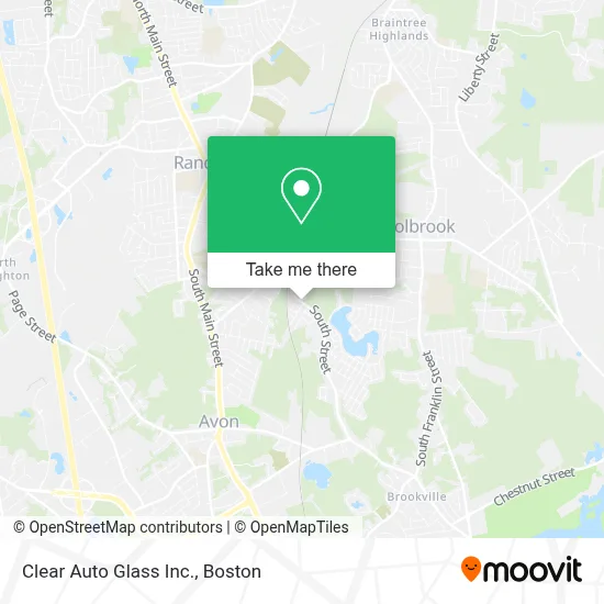 Clear Auto Glass Inc. map