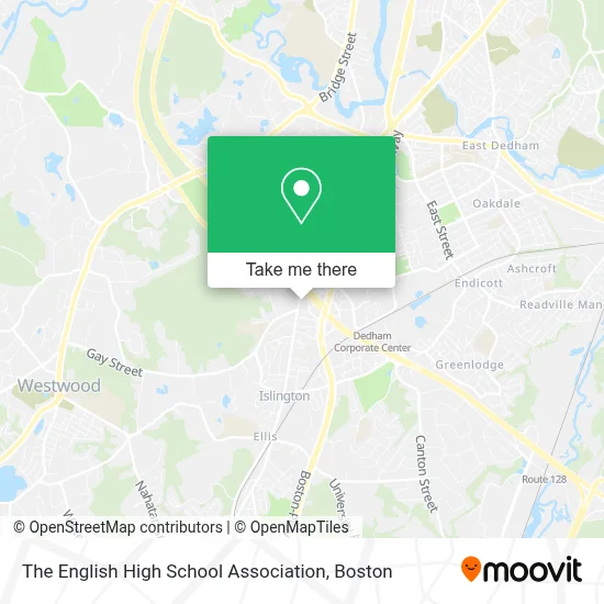 The English High School Association map