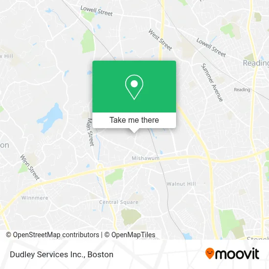 Dudley Services Inc. map