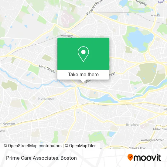 Prime Care Associates map