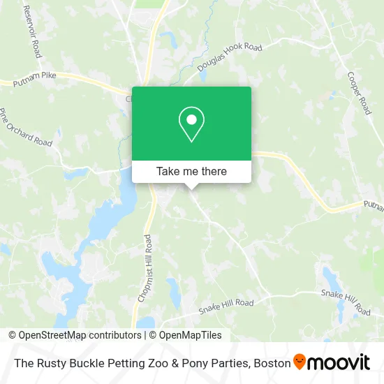 The Rusty Buckle Petting Zoo & Pony Parties map