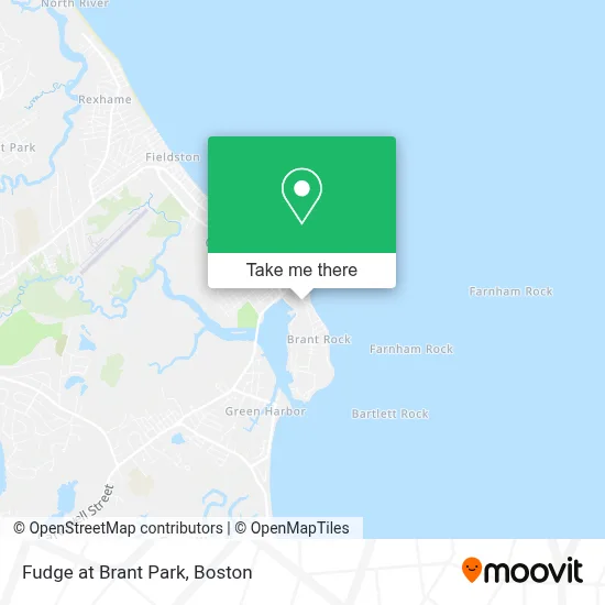 Fudge at Brant Park map