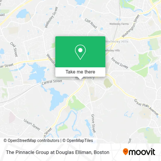The Pinnacle Group at Douglas Elliman map