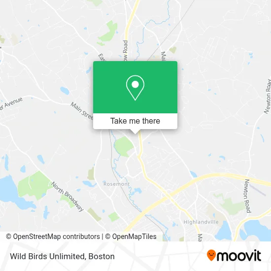 Wild Birds Unlimited map