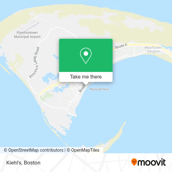 Kiehl's map