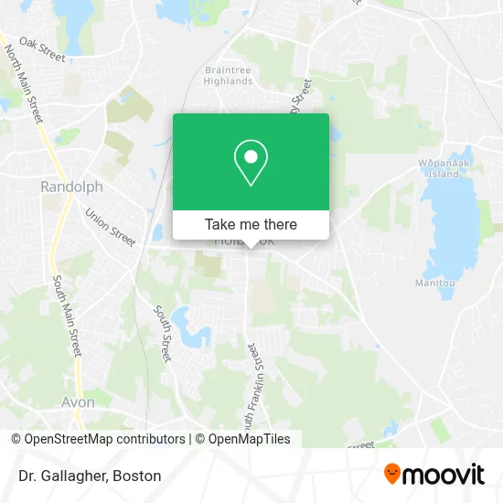 Dr. Gallagher map