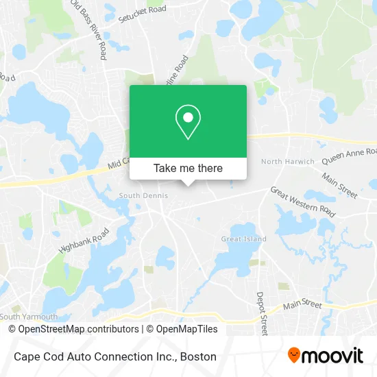 Cape Cod Auto Connection Inc. map
