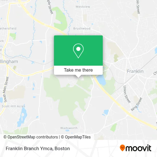 Franklin Branch Ymca map