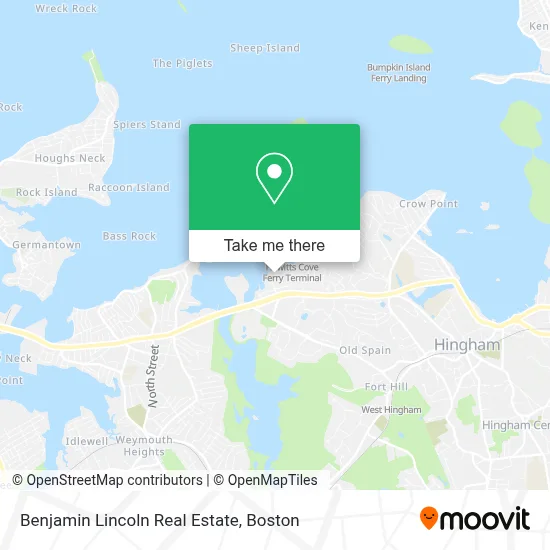 Benjamin Lincoln Real Estate map