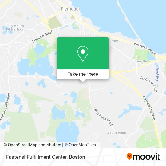 Fastenal Fulfillment Center map