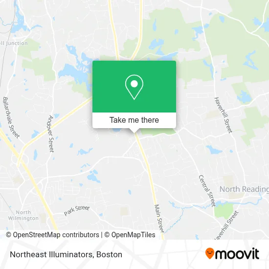 Northeast Illuminators map
