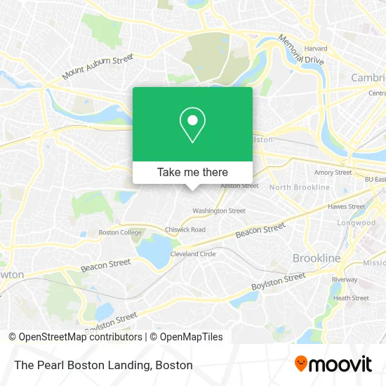 The Pearl Boston Landing map
