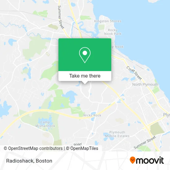 Radioshack map