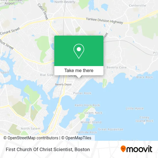 First Church Of Christ Scientist map