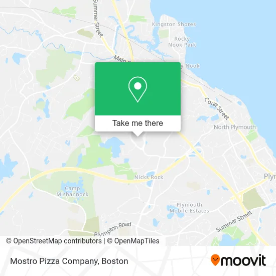 Mostro Pizza Company map