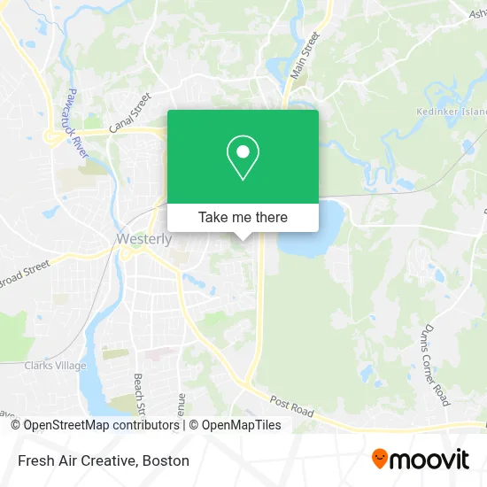 Fresh Air Creative map