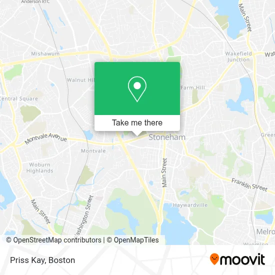 Priss Kay map