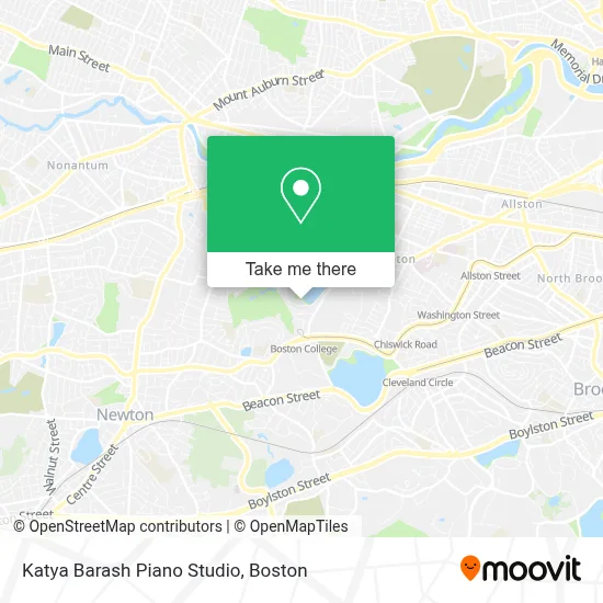 Katya Barash Piano Studio map