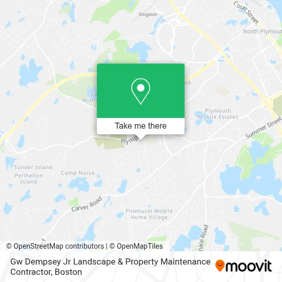 Gw Dempsey Jr Landscape & Property Maintenance Contractor map