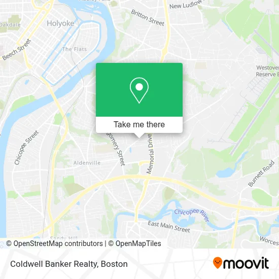 Coldwell Banker Realty map