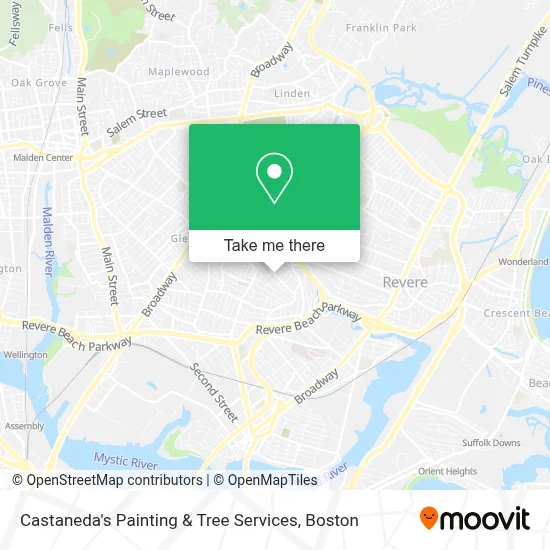 Castaneda's Painting & Tree Services map