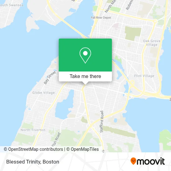 Blessed Trinity map