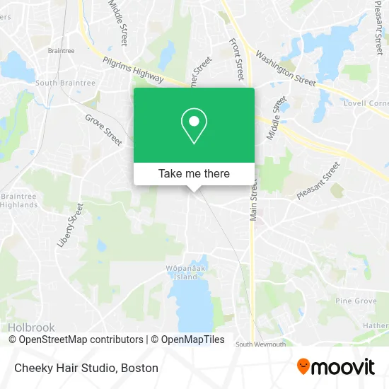 Cheeky Hair Studio map