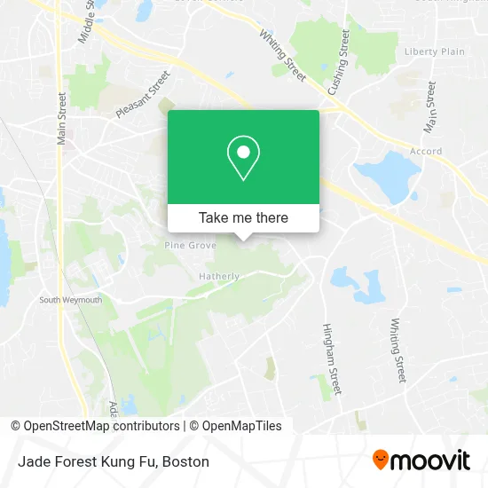 Jade Forest Kung Fu map