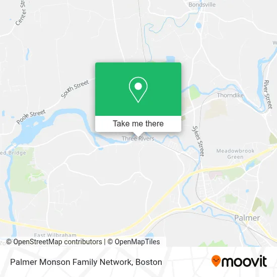 Palmer Monson Family Network map