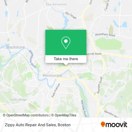 Zippy Auto Repair And Sales map