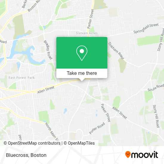 Bluecross map