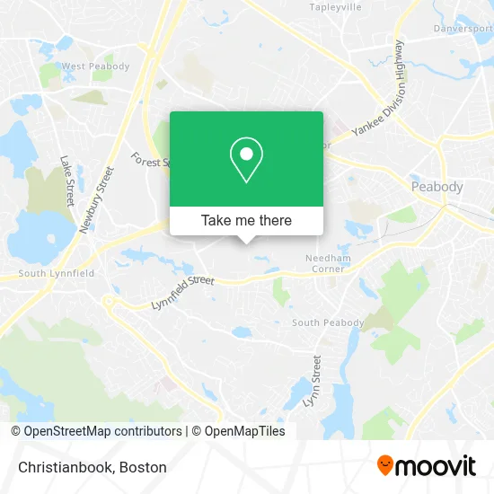 Christianbook map