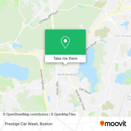 Prestige Car Wash map