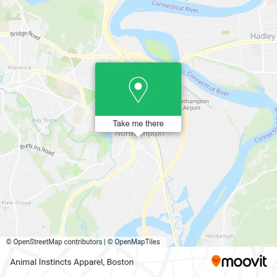 Animal Instincts Apparel map
